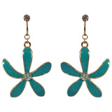 Drops - Colored Bohemian Flower Swarovski Drop