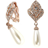 Drops - Dazzling Elegant Pearl Swarovski Drop