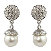 Drops - Double Swarovski Pearl Element Drop