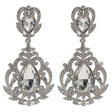 Drops - Large Crown Rococo Crystal Double Drop