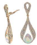 Drops - Renaissance Large Colored Crystals Chandelier Double Drop