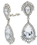 Drops - Vintage Large Double Crystal Chandelier Crystal Drop