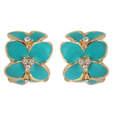 Hoops - Colored Blossom Flower Hoop