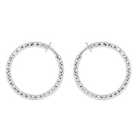 Hoops - Simple Silver Hoop