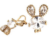 Studs - Blanc Crystal Bunny Stud