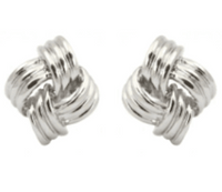 Studs - Classic Gold & Silver Knot Stud