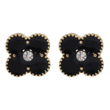 Studs - Colored Fleur Stud