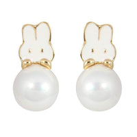 Studs - Happy Pearl Bunny Stud