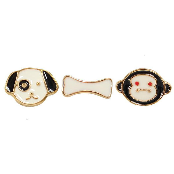 Studs - Monkey/Dog Bone Stud Set