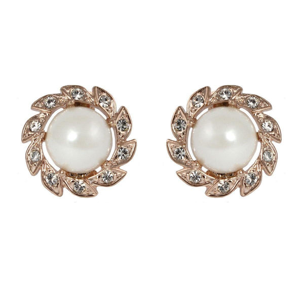 Studs - Pearl Leaf Stud