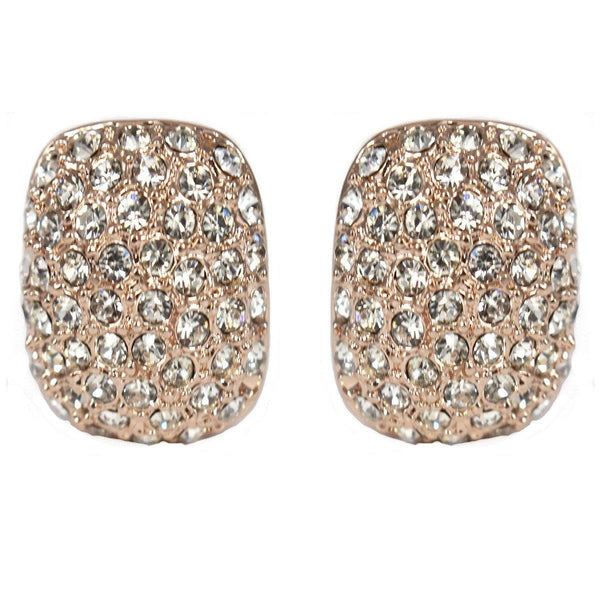 Studs - Radiant Swarovski Crystal Square Stud