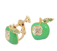 Studs - Swarovski Crystal Apple Stud Set