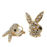 Studs - Swarovski Crystal Bunny Stud